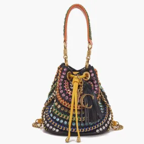 Bolso La Carrie Andromeda Bucket Small Negro